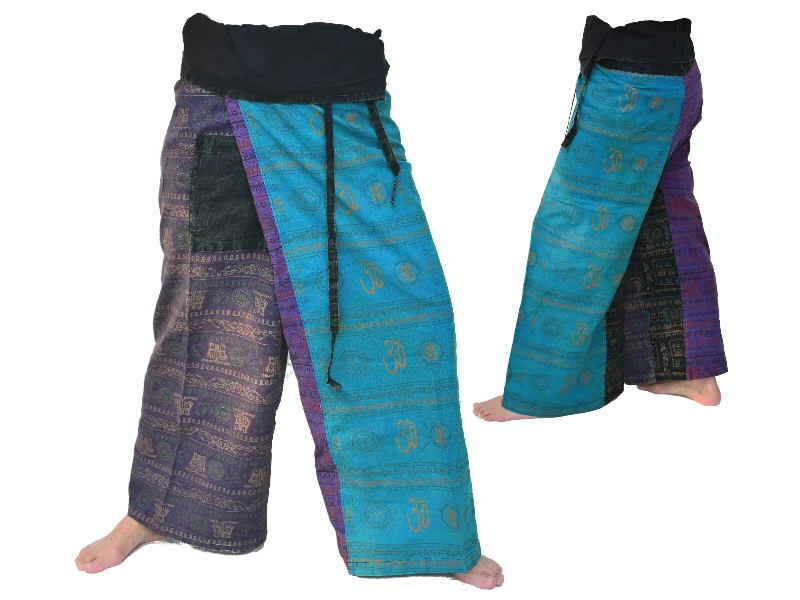 Thai Fisherman Pants Thai Pants Lounge Pants Wrap Pants Men Women 1 pocket