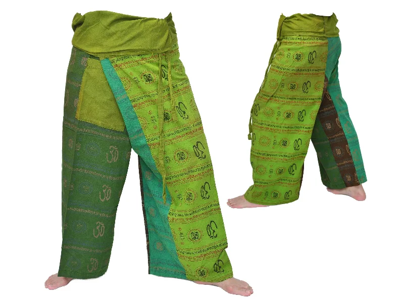 Thai Fisherman Pants Thai Pants Lounge Pants Wrap Pants Men Women 1 pocket