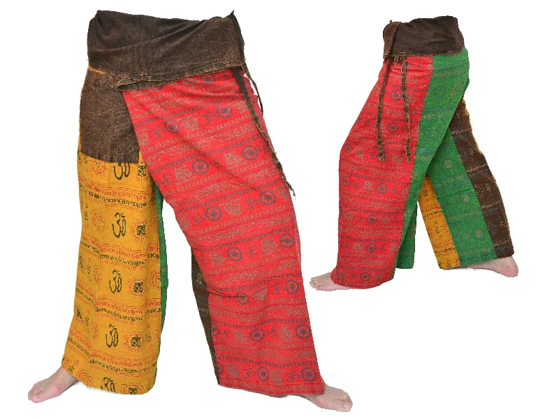 Thai Fisherman Pants Thai Pants Lounge Pants Wrap Pants Men Women 1 pocket