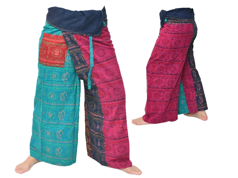 Thai Fisherman Pants Thai Pants Lounge Pants Wrap Pants Men Women 1 pocket