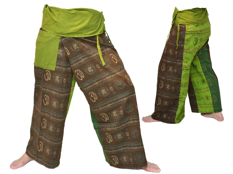 Thai Fisherman Pants Thai Pants Lounge Pants Wrap Pants Men Women 1 pocket