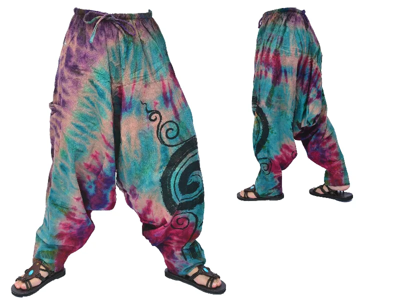 Tie Dye Harem Pants Lounge Pants Yoga Pants Men Women