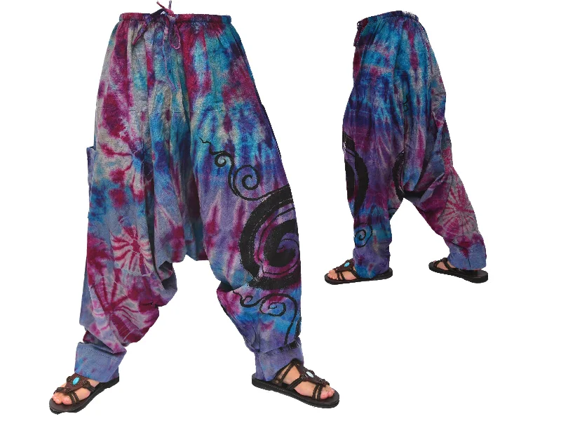 Tie Dye Harem Pants Lounge Pants Yoga Pants Men Women