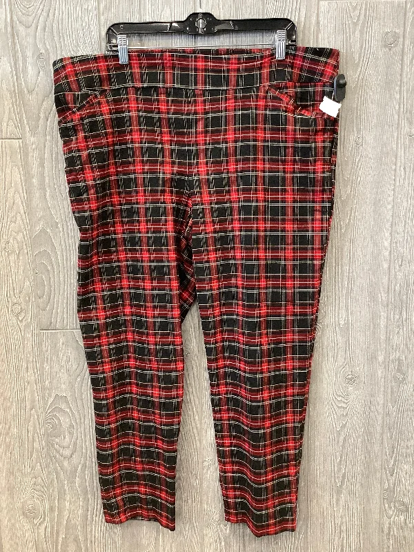 Pants Other By Terra & Sky In Red, Size: 20