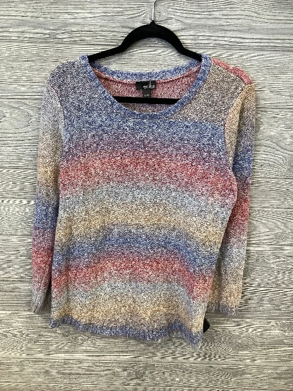 Sweater By Erika And Co In Multi-colored, Size: L