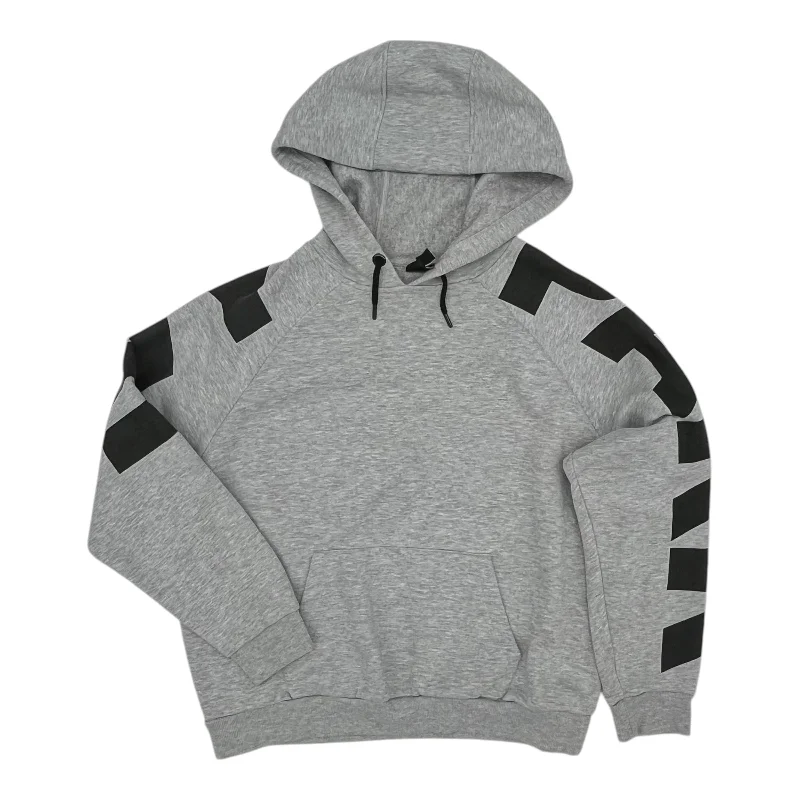 Sweatshirt Hoodie By Ivy Park In Grey, Size:Xl